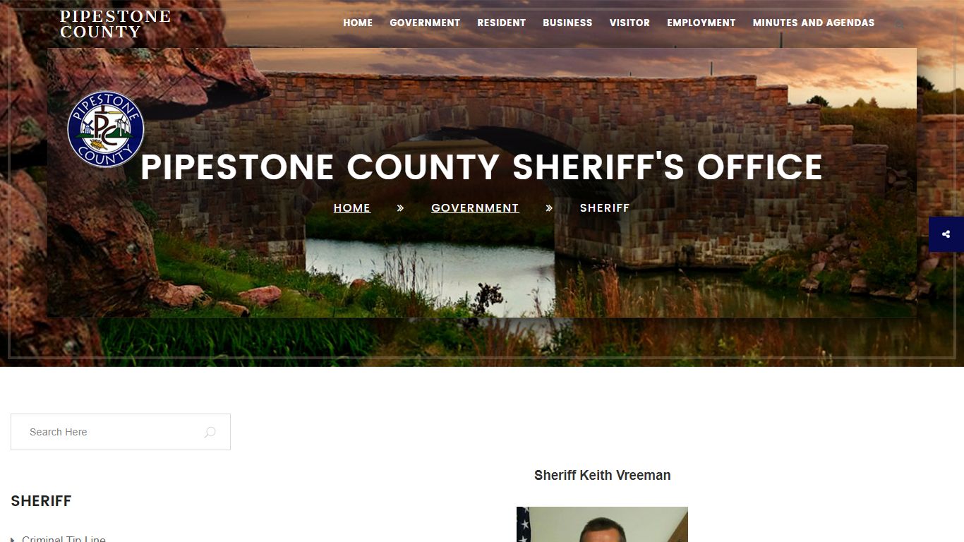 Welcome to Pipestone County, MN